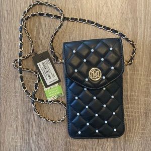 Badgley Mischka cell phone/I’D bag cross body bag
